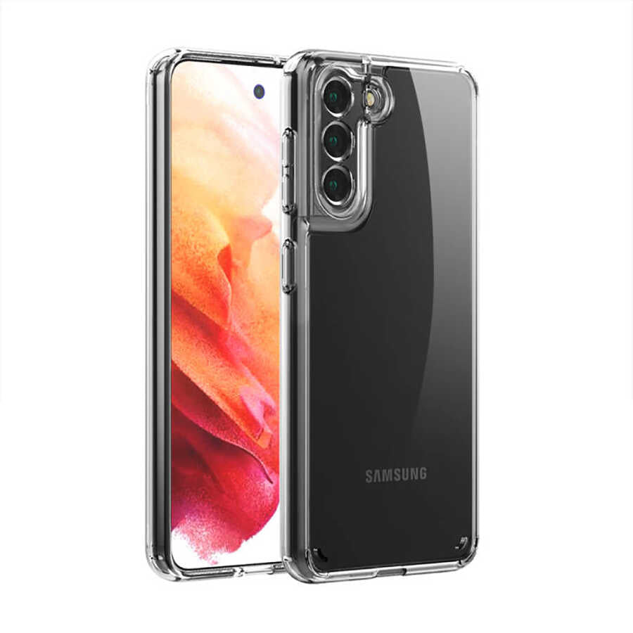Galaxy S21 Plus Kılıf Zore Coss Kapak Renksiz