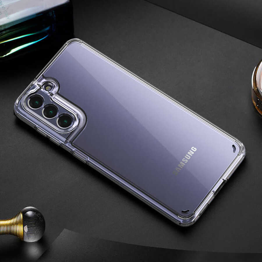 Galaxy S21 Plus Kılıf Zore Coss Kapak Renksiz