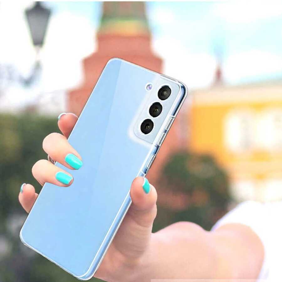 Galaxy S21 Plus Kılıf Zore Enjoy Kapak Renksiz