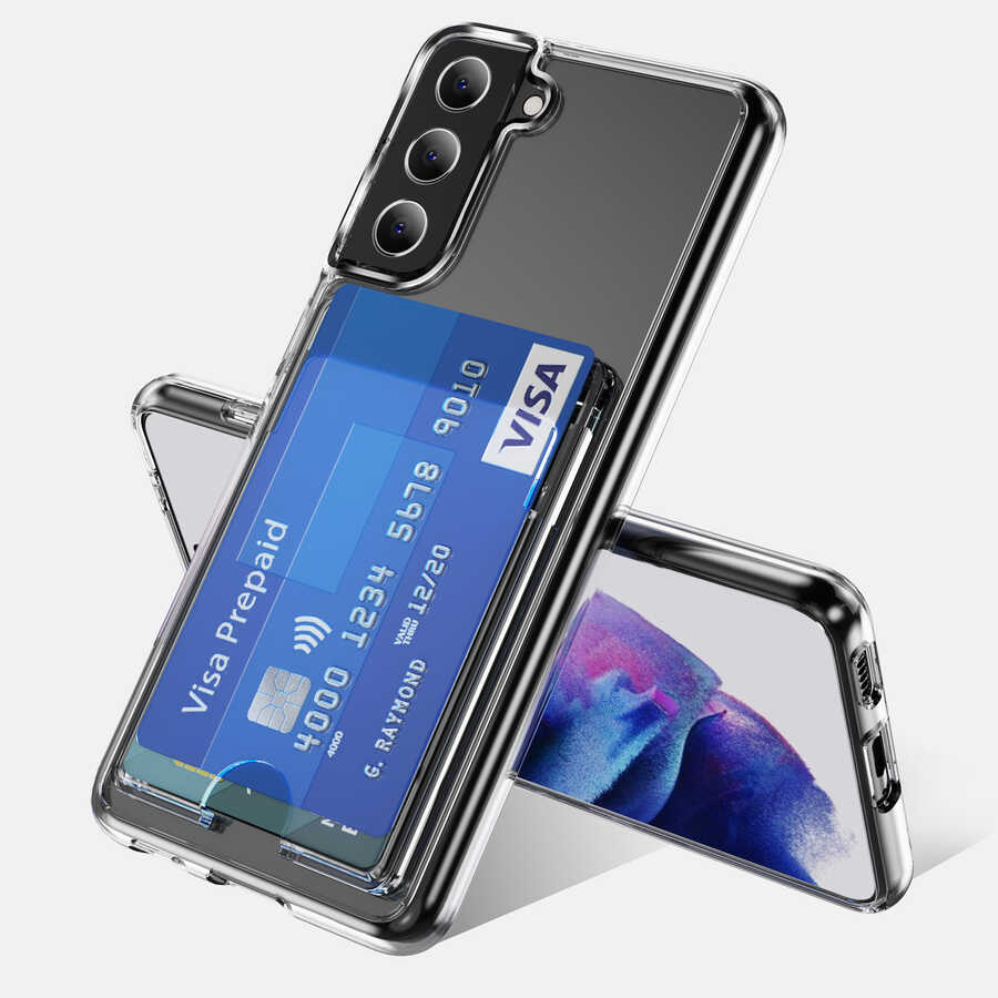Galaxy S21 Plus Kılıf Zore Ensa Kapak Renksiz