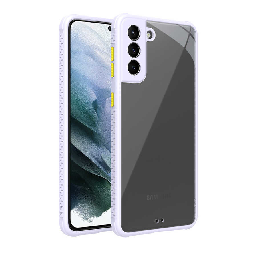 Galaxy S21 Plus Kılıf Zore Kaff Kapak Kırmızı