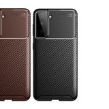Galaxy S21 Plus Kılıf Zore Negro Silikon Kapak Lacivert