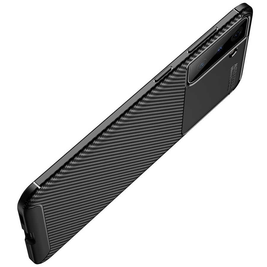 Galaxy S21 Plus Kılıf Zore Negro Silikon Kapak Siyah