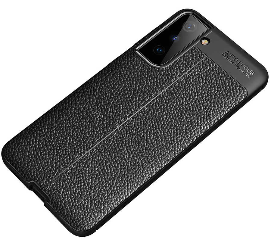 Galaxy S21 Plus Kılıf Zore Niss Silikon Kapak Siyah