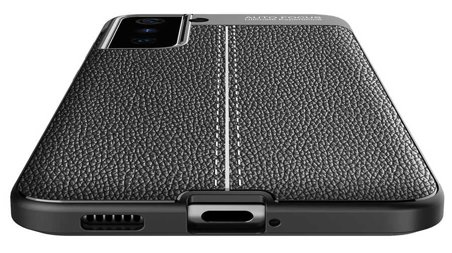Galaxy S21 Plus Kılıf Zore Niss Silikon Kapak Siyah