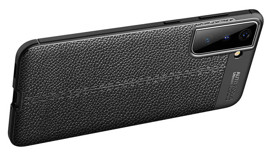 Galaxy S21 Plus Kılıf Zore Niss Silikon Kapak Siyah