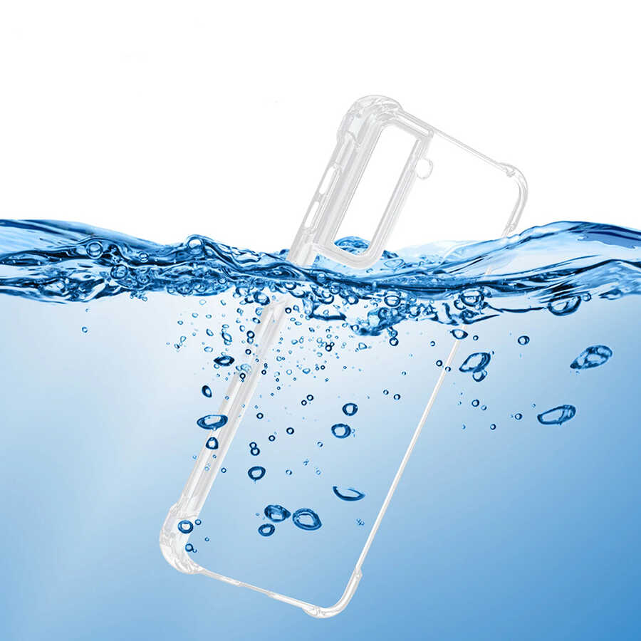 Galaxy S21 Plus Kılıf Zore Nitro Anti Shock Silikon Renksiz