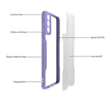 Galaxy S21 Plus Kılıf Zore Parfe Kapak Sarı