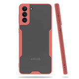 Galaxy S21 Plus Kılıf Zore Parfe Kapak Pembe