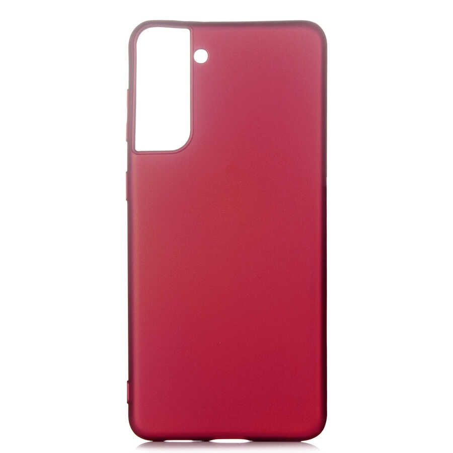 Galaxy S21 Plus Kılıf Zore Premier Silikon Kapak Gold