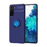 Galaxy S21 Plus Kılıf Zore Ravel Silikon Kapak Mavi