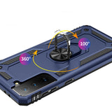 Galaxy S21 Plus Kılıf Zore Vega Kapak Rose Gold