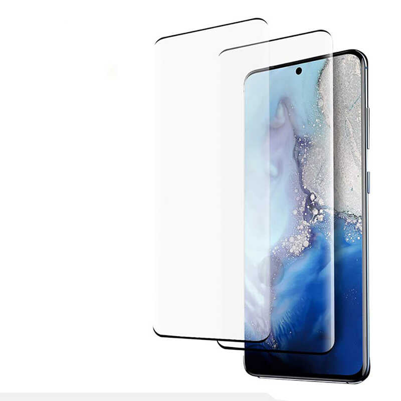 Galaxy S21 Plus Zore Süper Pet Ekran Koruyucu Jelatin Siyah