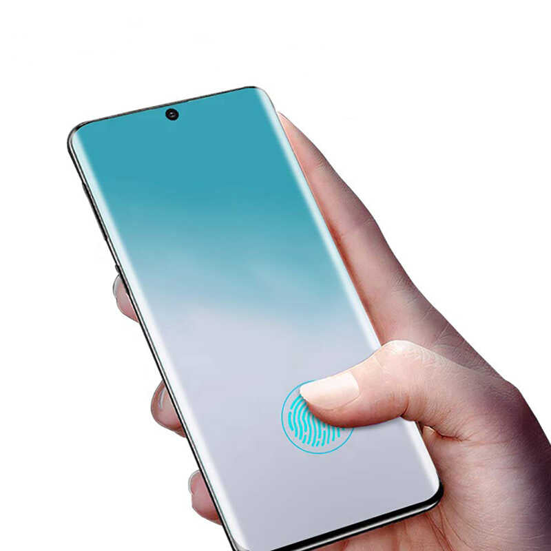Galaxy S21 Plus Zore Süper Pet Ekran Koruyucu Jelatin Siyah