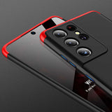 Galaxy S21 Ultra Kılıf Zore Ays Kapak Siyah