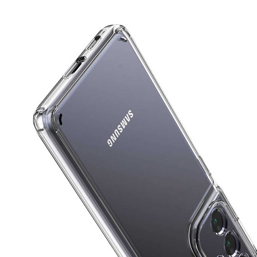 Galaxy S21 Ultra Kılıf Zore Coss Kapak Renksiz