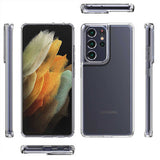 Galaxy S21 Ultra Kılıf Zore Coss Kapak Renksiz