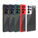 Galaxy S21 Ultra Kılıf Zore Kaff Kapak Siyah