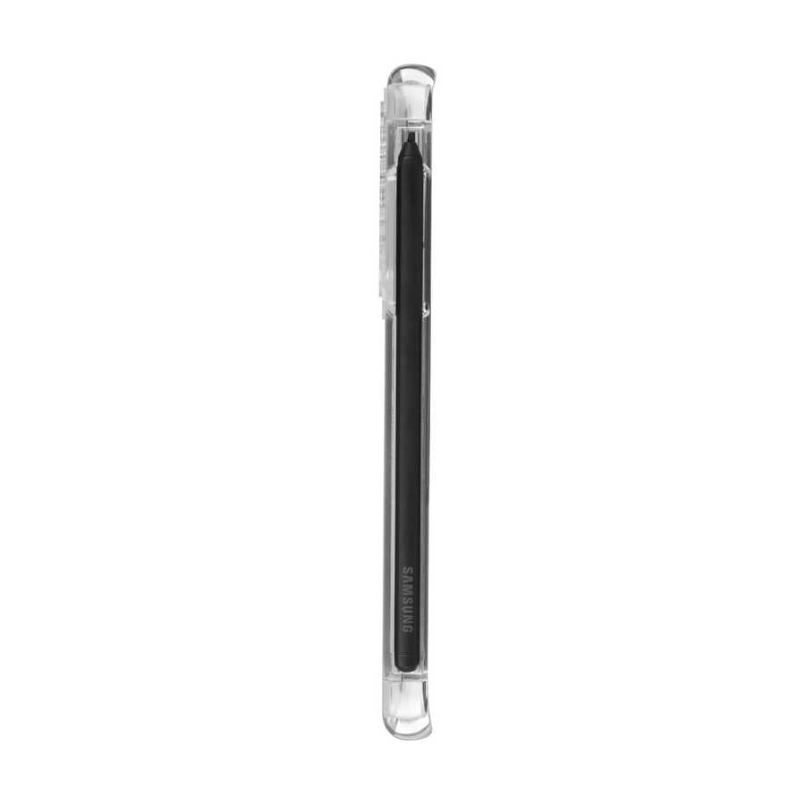 Galaxy S21 Ultra Kılıf Zore Kalem Bölmeli Süper Silikon Kapak Siyah