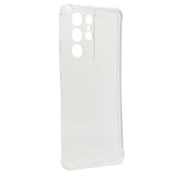 Galaxy S21 Ultra Kılıf Zore Kamera Korumalı Nitro Anti Shock Silikon Renksiz