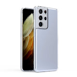 Galaxy S21 Ultra Kılıf Zore Kamera Korumalı Süper Silikon Kapak Renksiz