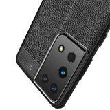 Galaxy S21 Ultra Kılıf Zore Niss Silikon Kapak Lacivert