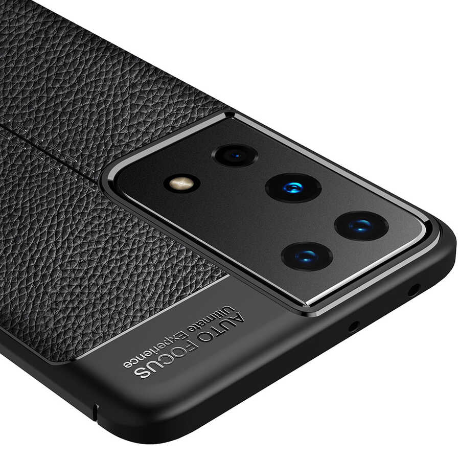 Galaxy S21 Ultra Kılıf Zore Niss Silikon Kapak Kırmızı