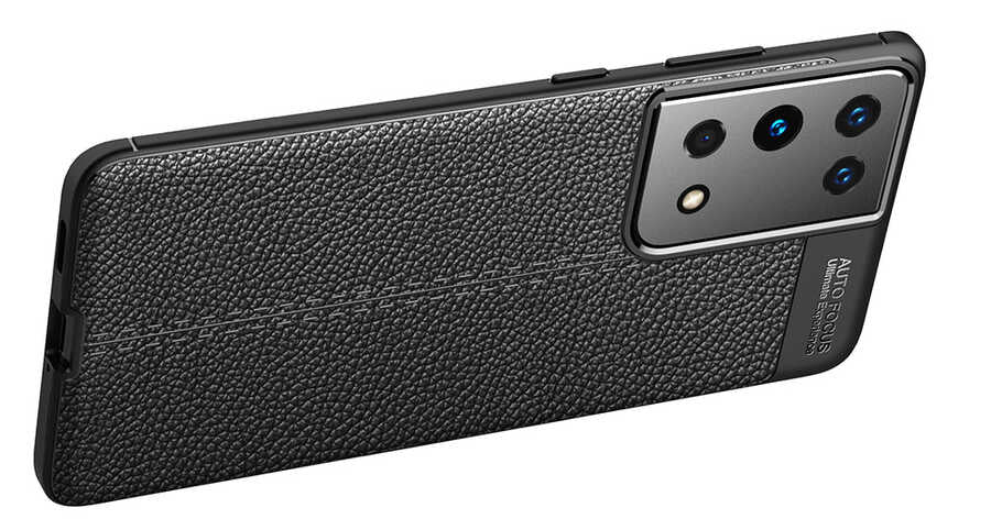 Galaxy S21 Ultra Kılıf Zore Niss Silikon Kapak Kırmızı