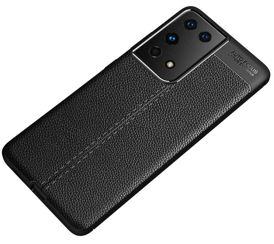 Galaxy S21 Ultra Kılıf Zore Niss Silikon Kapak Kırmızı