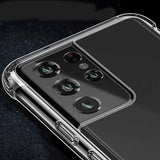 Galaxy S21 Ultra Kılıf Zore Nitro Anti Shock Silikon Renksiz