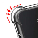 Galaxy S21 Ultra Kılıf Zore Nitro Anti Shock Silikon Renksiz