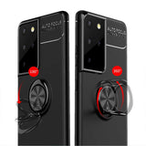 Galaxy S21 Ultra Kılıf Zore Ravel Silikon Kapak Mavi