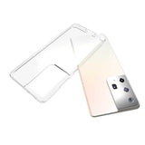 Galaxy S21 Ultra Kılıf Zore Süper Silikon Kapak Renksiz