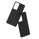 Galaxy S21 Ultra Zore 1.Kalite PP Silikon Siyah