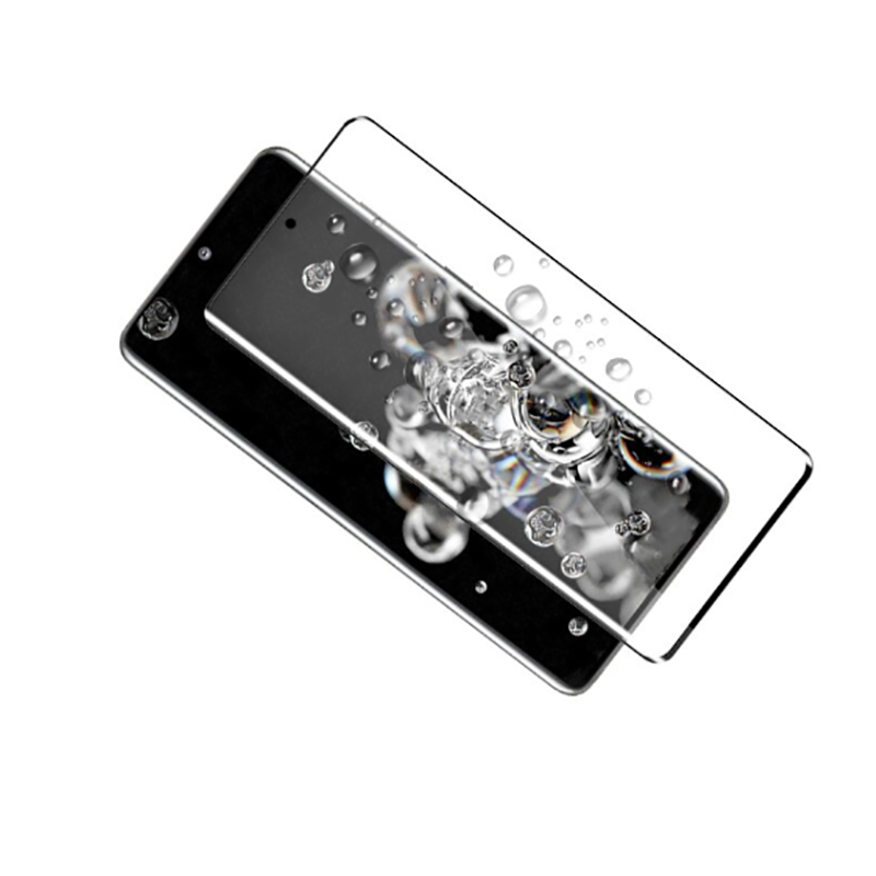 Galaxy S21 Ultra Zore Süper Pet Ekran Koruyucu Jelatin Siyah