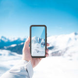 Galaxy S22 Kılıf 1-1 Su Geçirmez Kılıf Siyah