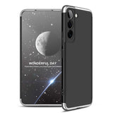Galaxy S22 Kılıf Zore Ays Kapak Siyah-Gri