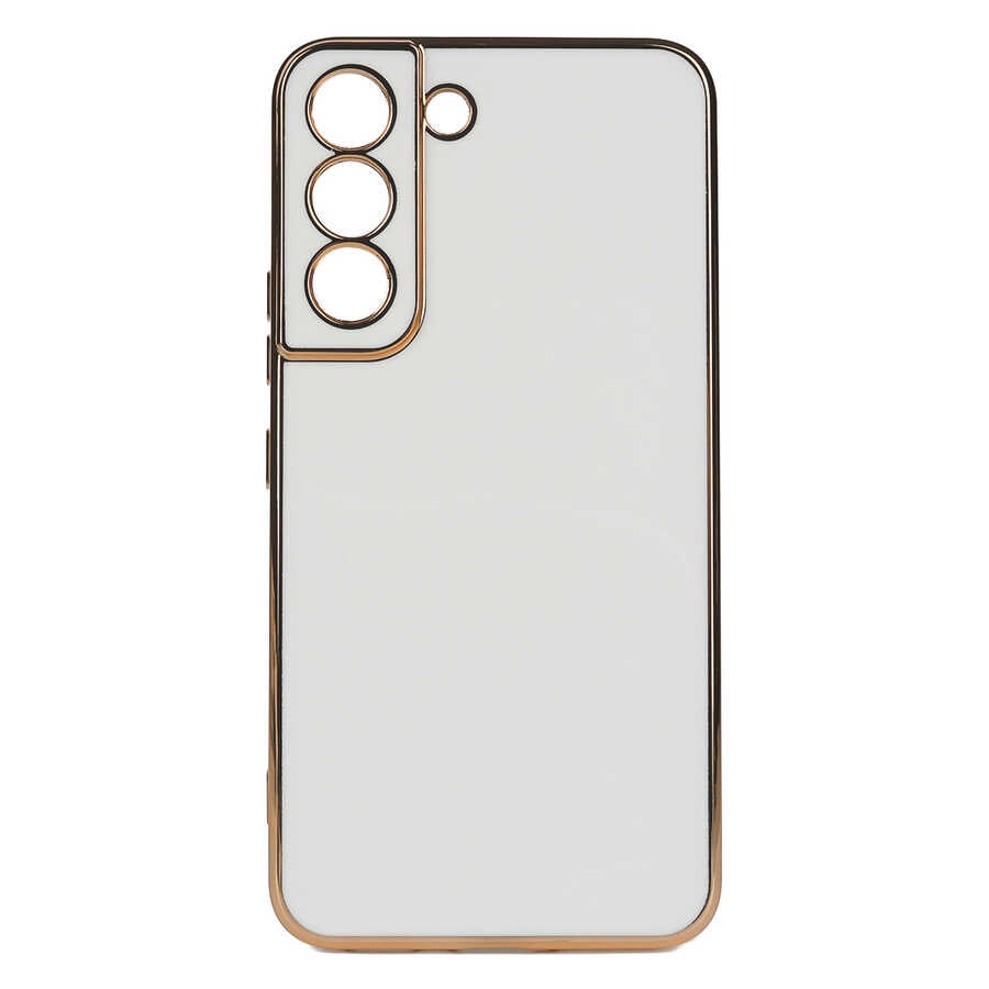 Galaxy S22 Kılıf Zore Bark Kapak Siyah