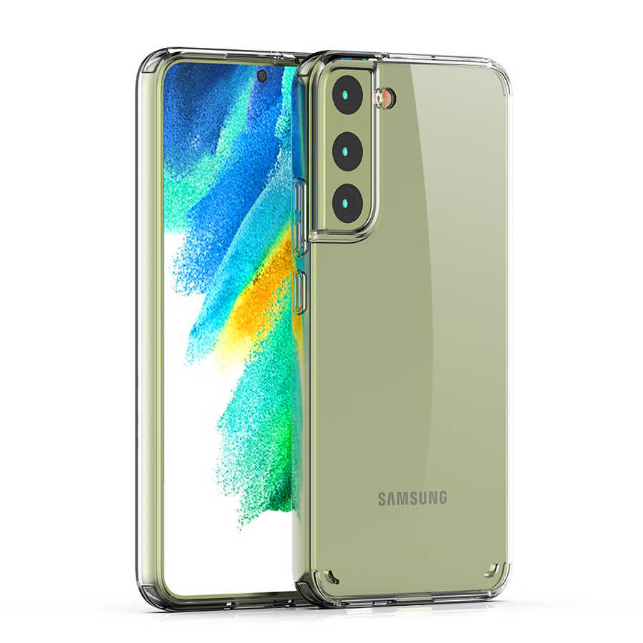 Galaxy S22 Kılıf Zore Coss Kapak Renksiz