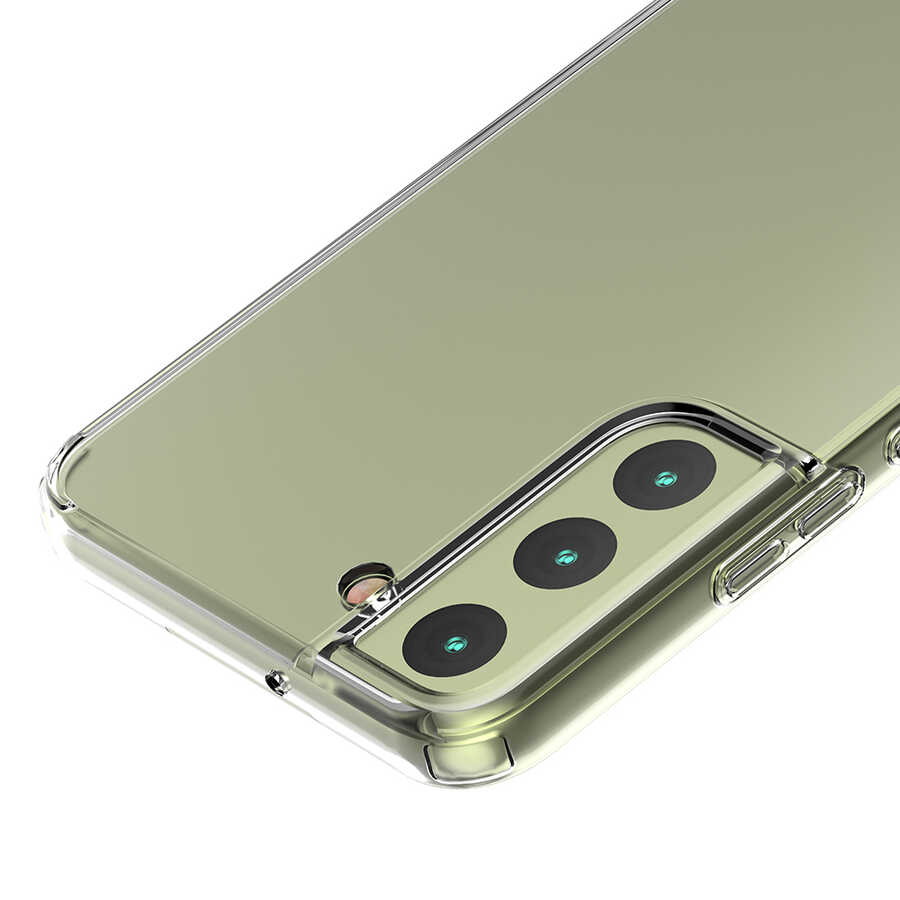 Galaxy S22 Kılıf Zore Coss Kapak Renksiz