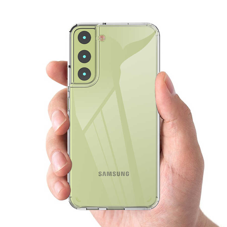 Galaxy S22 Kılıf Zore Coss Kapak Renksiz