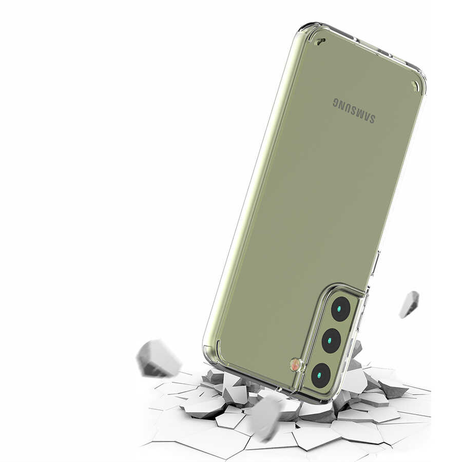 Galaxy S22 Kılıf Zore Coss Kapak Renksiz