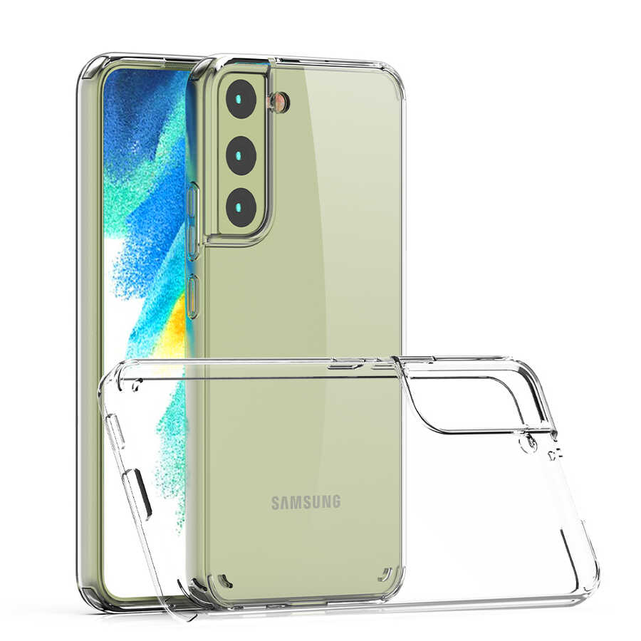 Galaxy S22 Kılıf Zore Coss Kapak Renksiz