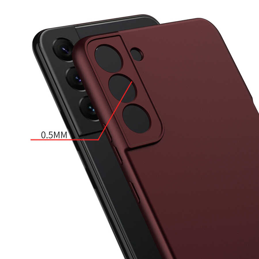 Galaxy S22 Kılıf Zore Kalemli Kıpta Kapak Siyah