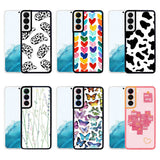 Galaxy S22 Kılıf Zore M-Fit Desenli Kapak Butterfly No3
