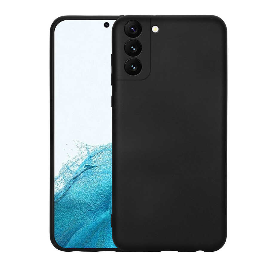 Galaxy S22 Kılıf Zore Mara Lansman Kapak Siyah