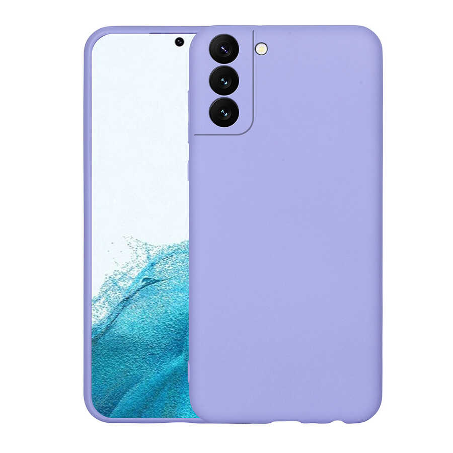 Galaxy S22 Kılıf Zore Mara Lansman Kapak Lila