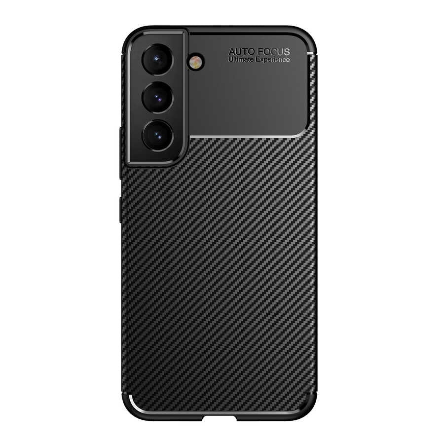 Galaxy S22 Kılıf Zore Negro Silikon Kapak Lacivert