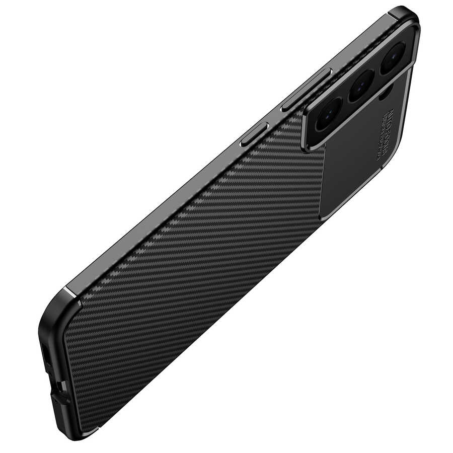 Galaxy S22 Kılıf Zore Negro Silikon Kapak Lacivert