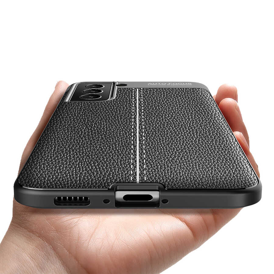 Galaxy S22 Kılıf Zore Niss Silikon Kapak Siyah